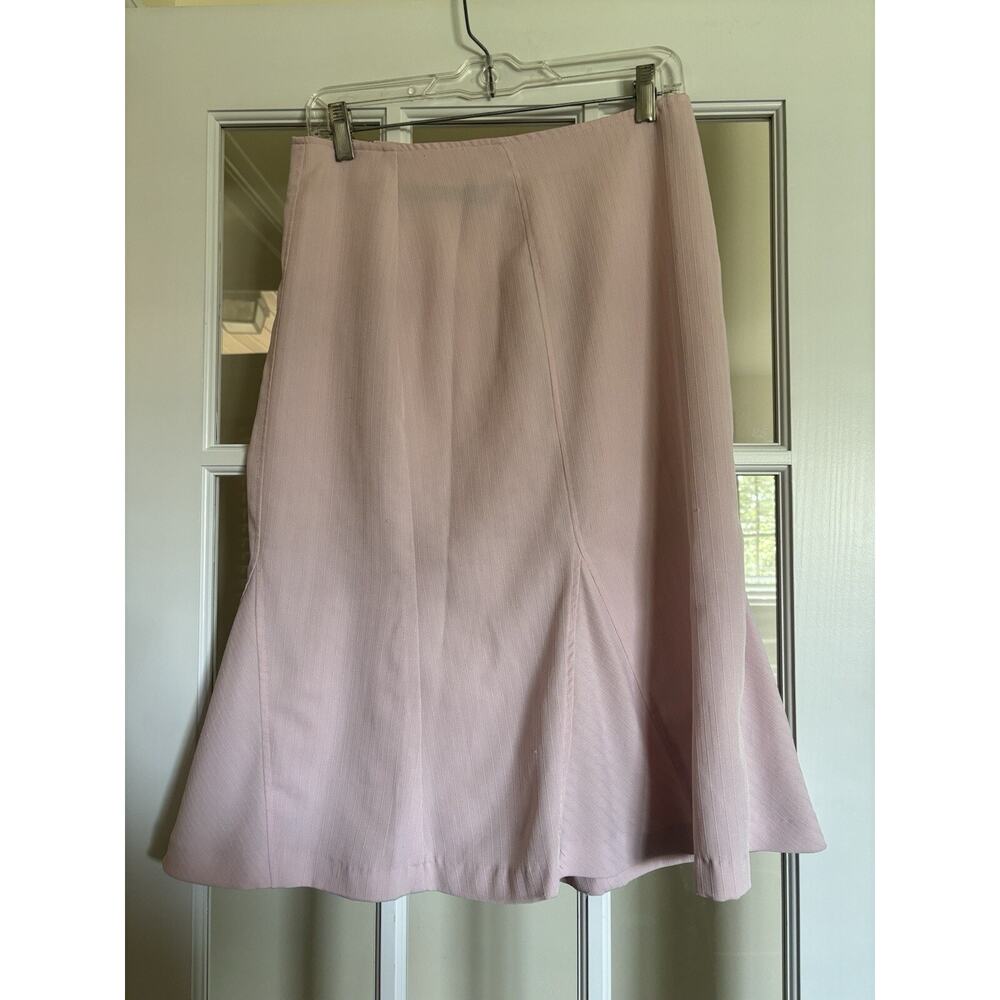 Canyon Road women’s mid length blush pink skirt size 8 business